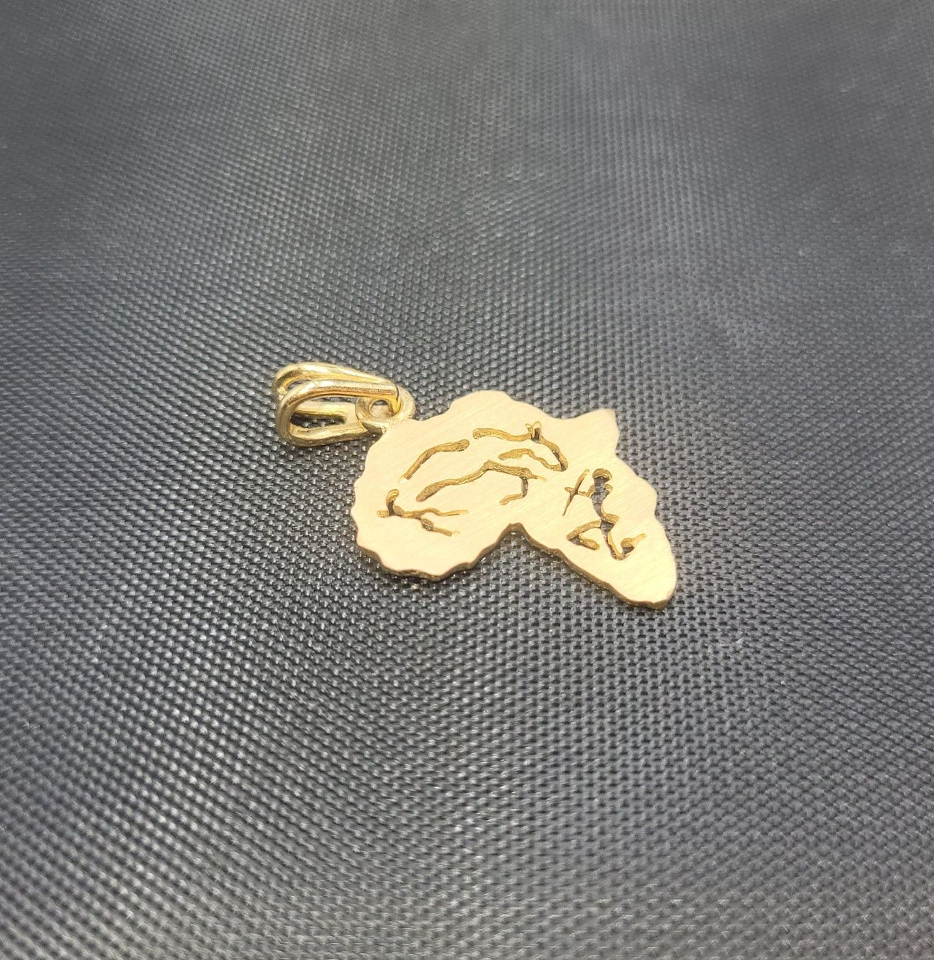 Ciondoli: Gold 585 Africa Anhänger – Usato da Wald ZH venduto da Dasilver 3