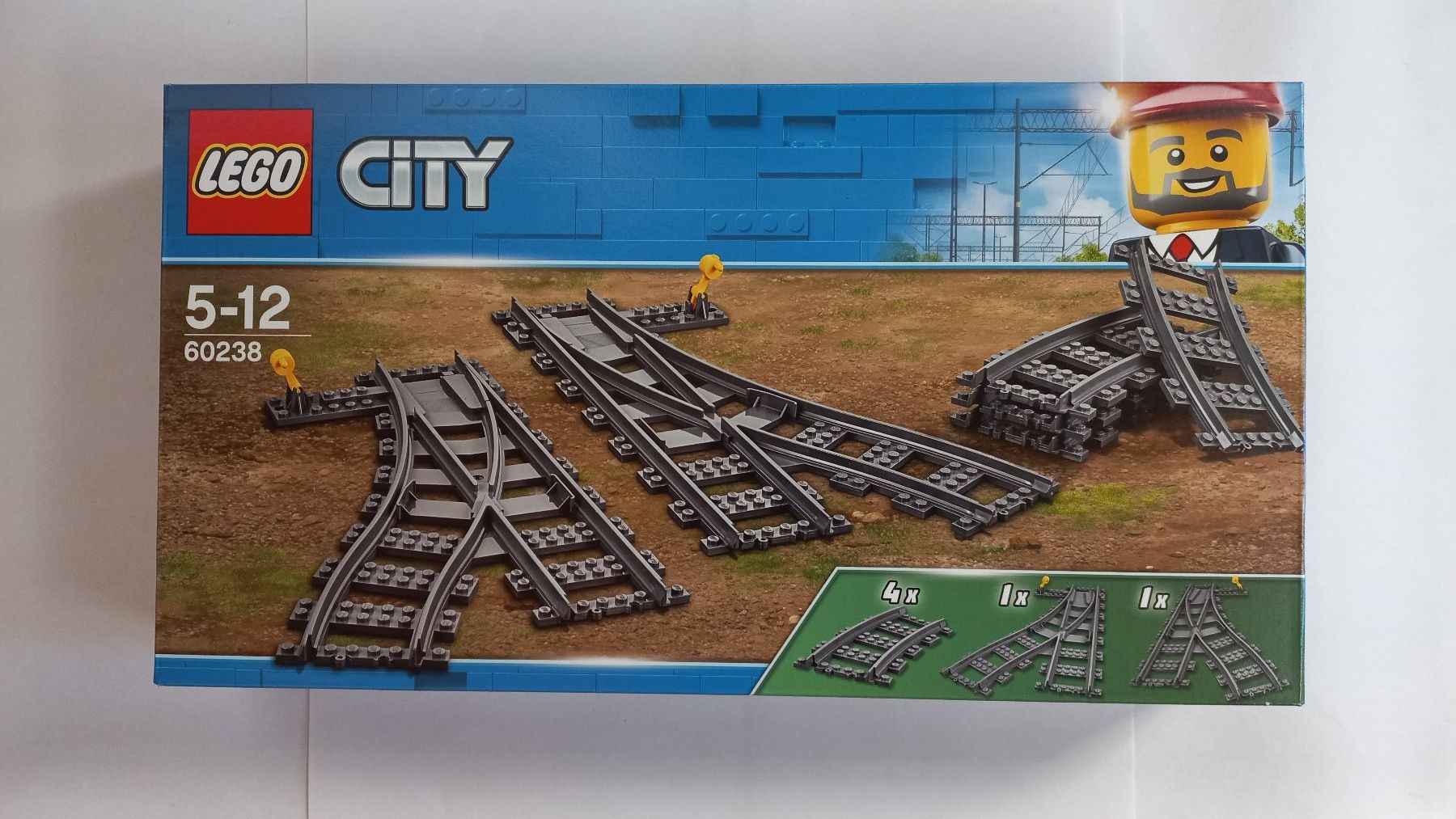 Lego Spielzeuge: 2 Schachteln "Lego Eisenbahn-Weichenpaar" – Neu und originalverpackt aus Wetzikon ZH von Beatschu