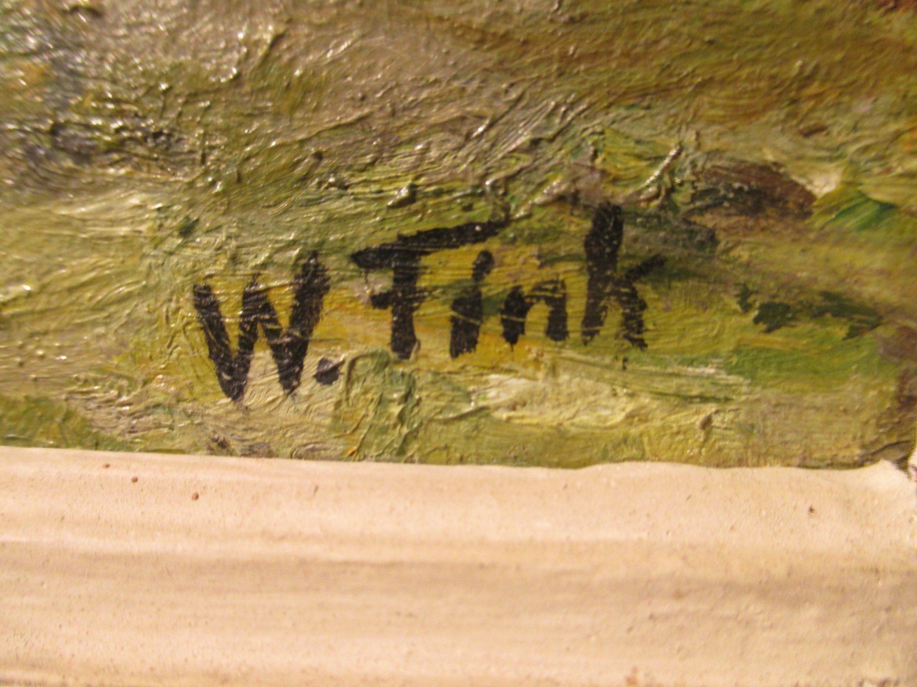 Dipinti: Landschaftsgemälde Waldemar Fink. – Usato da Pratteln venduto da orist 3