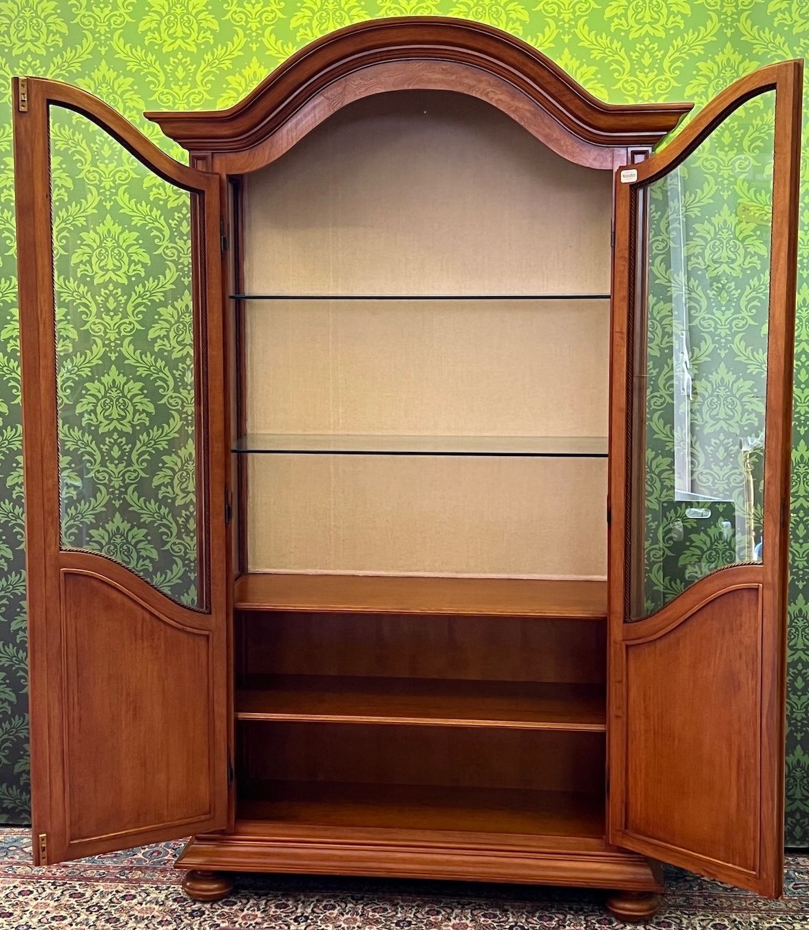 Vetrine: Biedermeier Vitrine Kirschbaum Barock Gründerzeit SELVA – Usato da Gemünden venduto da GEUENWALD 7