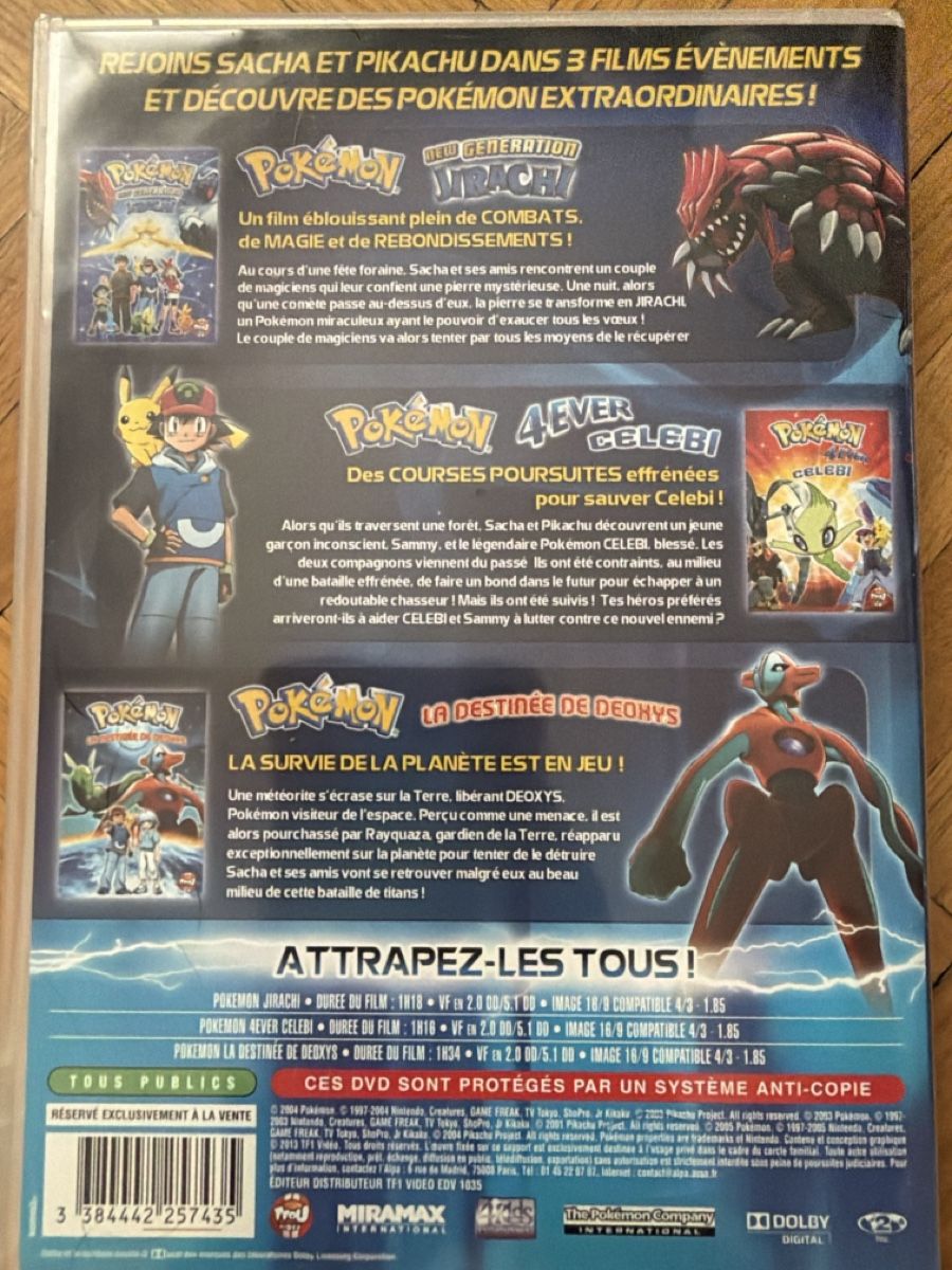 Tutti i DVDs: Pokémon Battle Révolution coffre dvd – Usato da Nyon venduto da ana_f565 2
