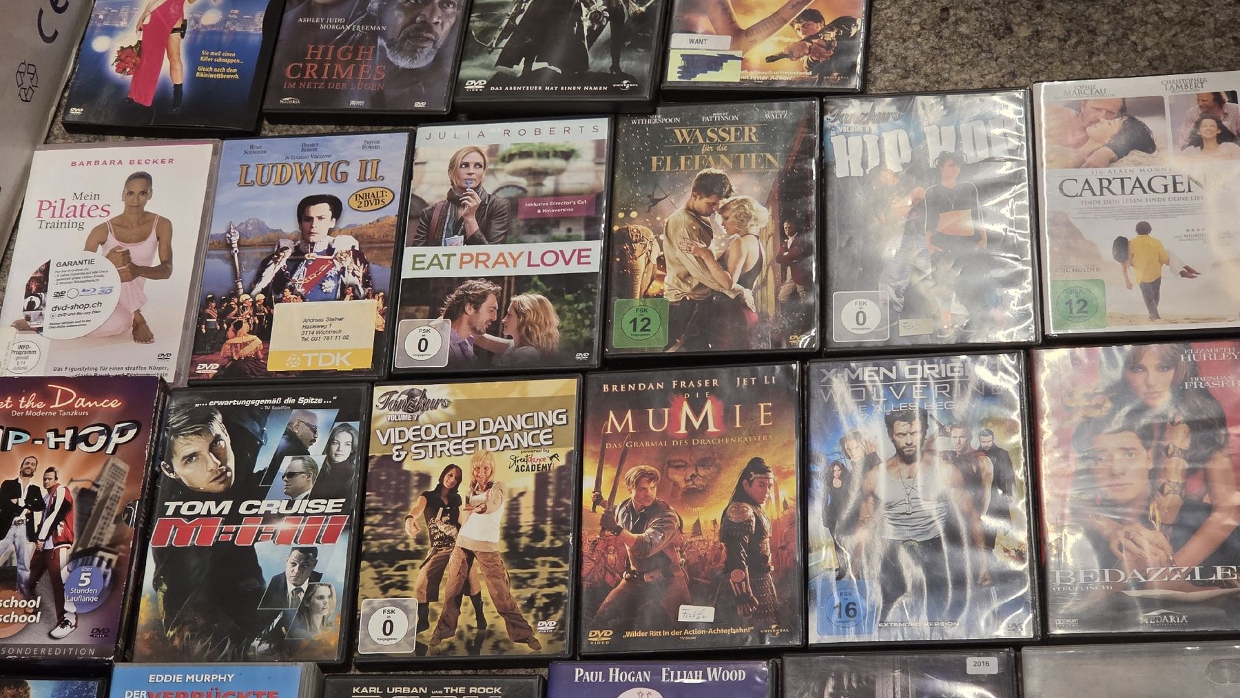 Tutti i DVDs: 28 DVDs - Paket / Konvolut / lot – Usato da Reinach BL venduto da _MasterK_ 3