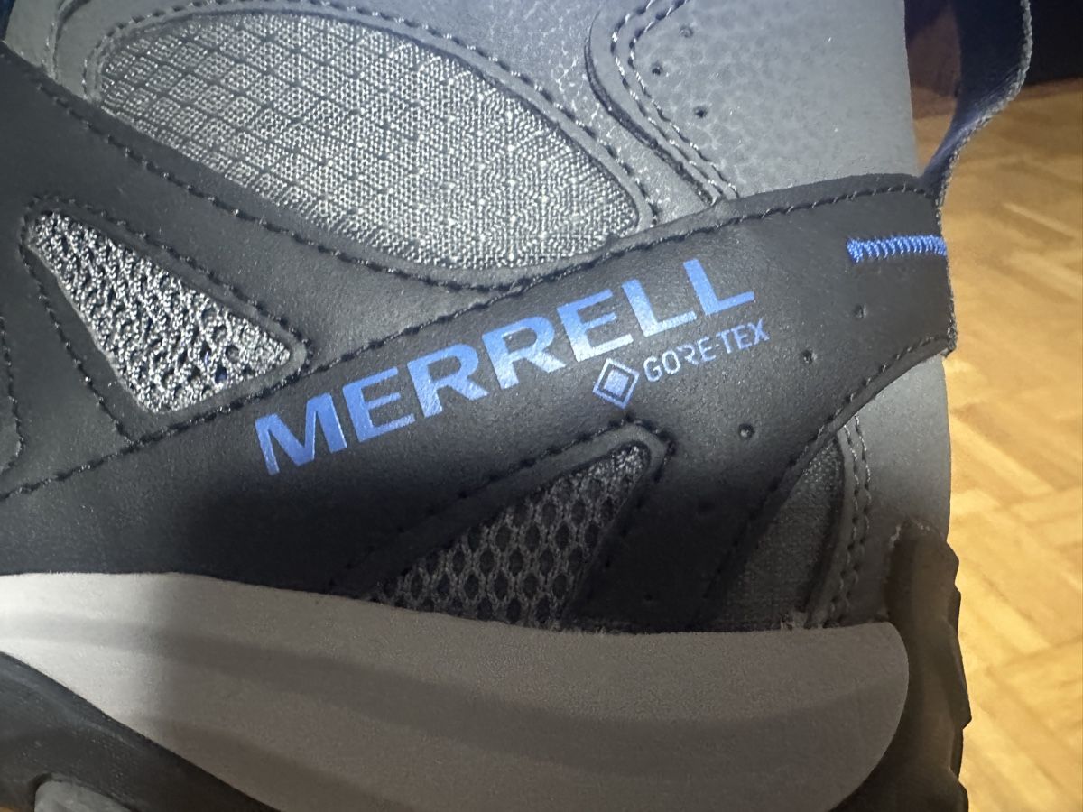 Merrell Scarpe da uomo: Merrell Accentor 3 Sport Mid Goretex, Trekkingsch, grau, 45 – Nuovo e nell'imballaggio originale da Neuchatel venduto da feta_ze 3