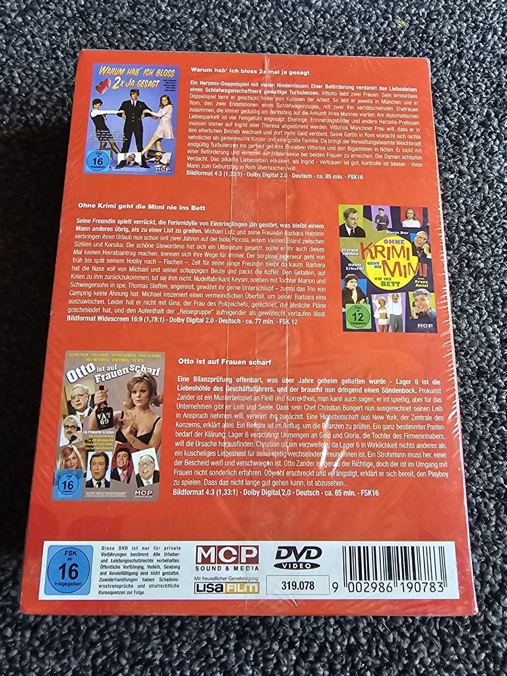 Tutti i DVDs: Heinz Erhardt 3 DVD Box Neuverpackt – Nuovo e nell'imballaggio originale da Ruswil venduto da jan_bxl5 1