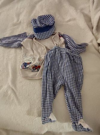 Baby-Set mit Mütze, Jacke und Hose, Grösse 50, Top Zustand
