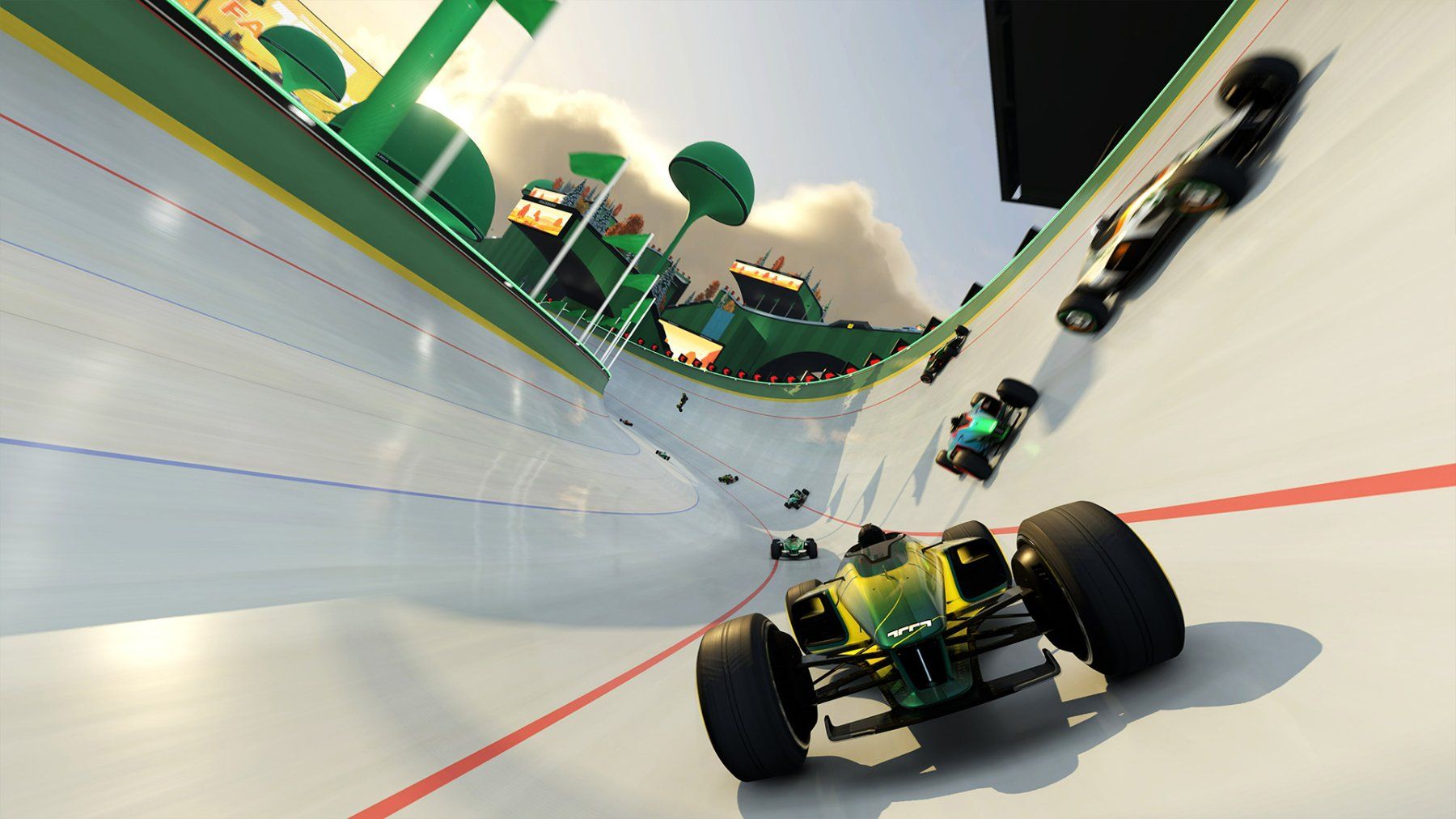 Nintendo Giochi: Trackmania TM Auto-Rennspiel  Wii – Usato da Schüpfheim venduto da Games_Spielkonsolen 6