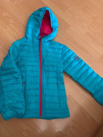 Jolie doudoune turquoise  taille 134-140 - 9-10 ans