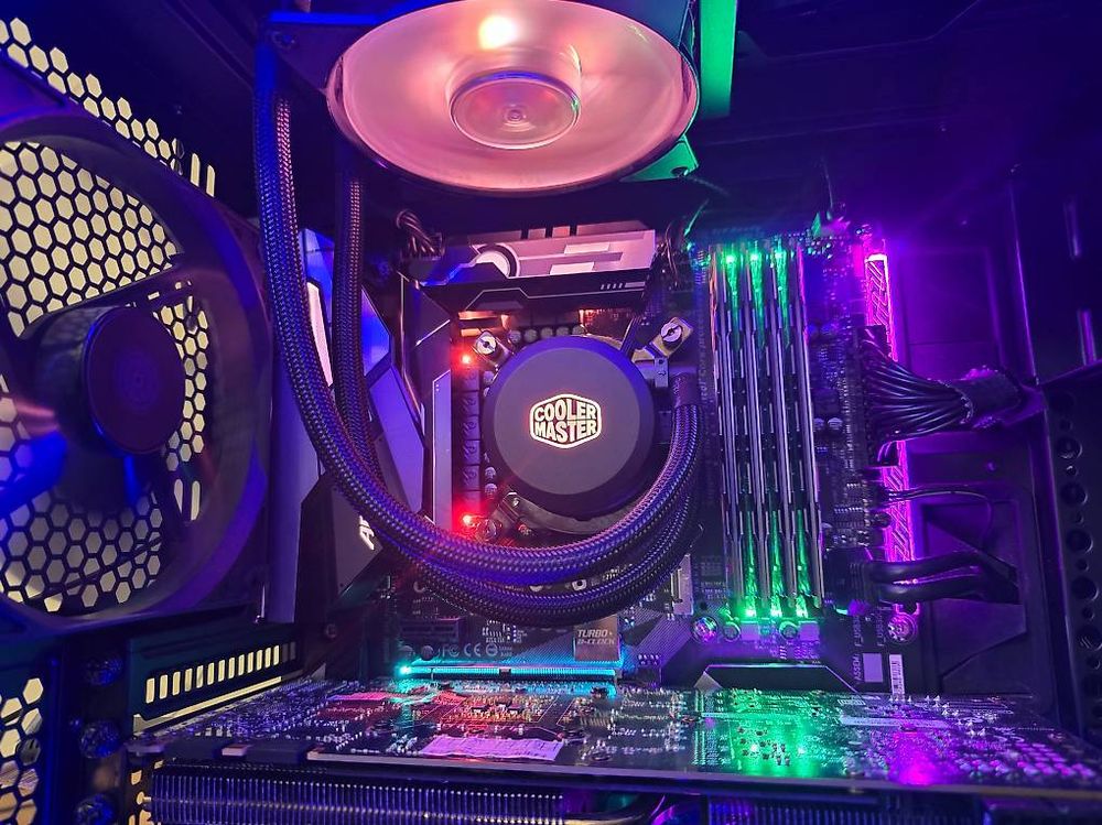 Gamer PC Cooler Master Big Tower, i7, 32GB, 256GB SSD usw. (Gebraucht ...