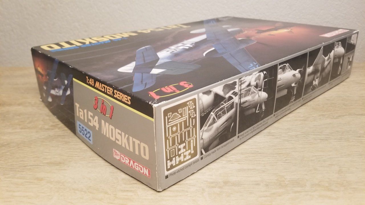 Kit di modellismo & Modellini statici: Dragon 5522 Ta154 Moskito 3in1 – Nuovo e nell'imballaggio originale da Schwadernau venduto da Blueray 3