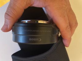 Canon EF-EOS R bayonet adapter with insert filters (C-PL)