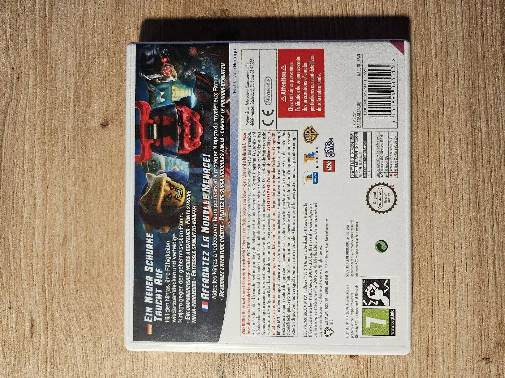 Spiele: Ninjago Shadow of Ronin 3DS – Gebraucht aus Poliez-le-Grand von enz_8vrj 1