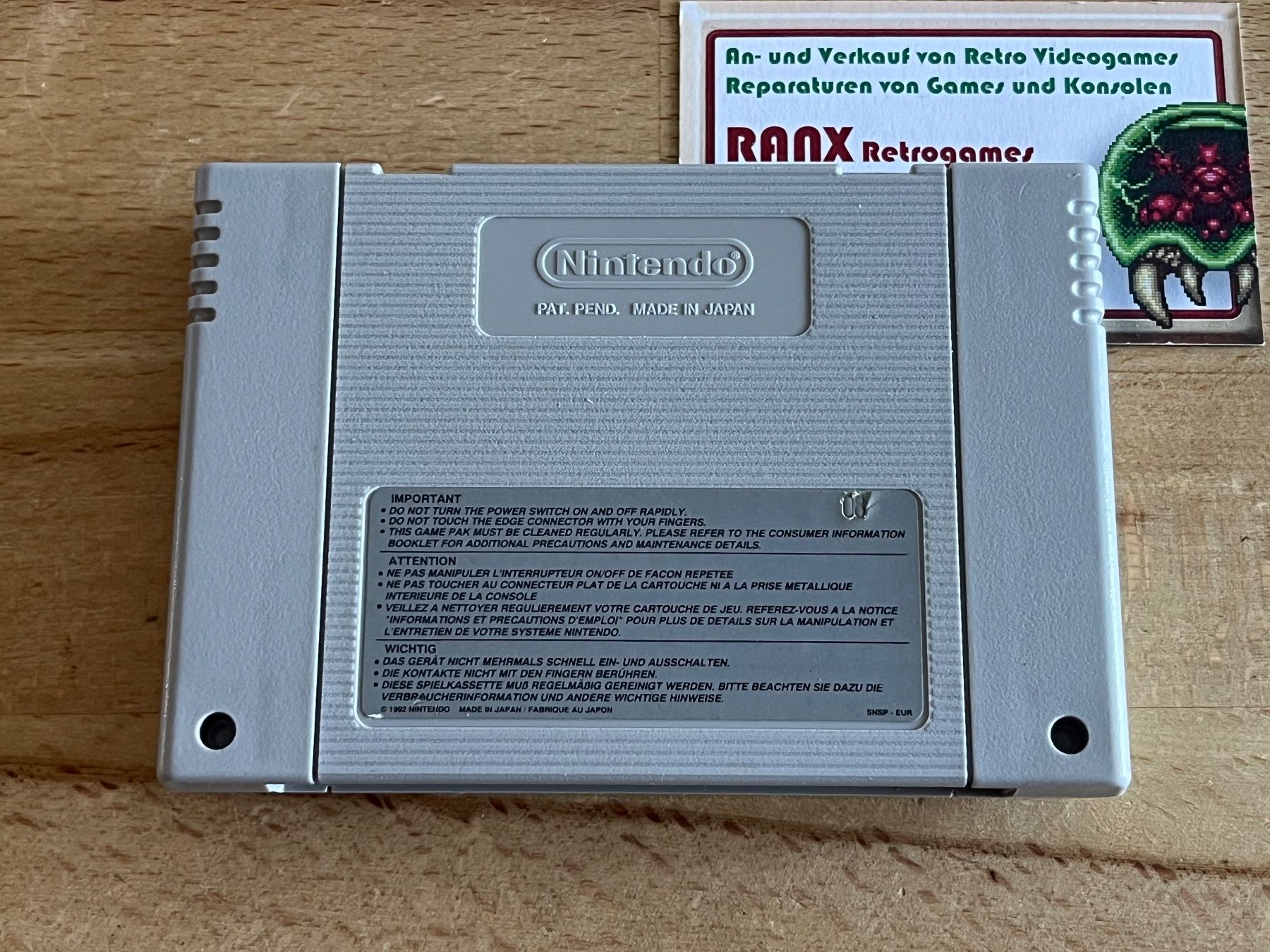 Nintendo Spiele: Wolverine, Super Nintendo SNES Spielmodul original – Gebraucht aus Thalwil von ranx 1