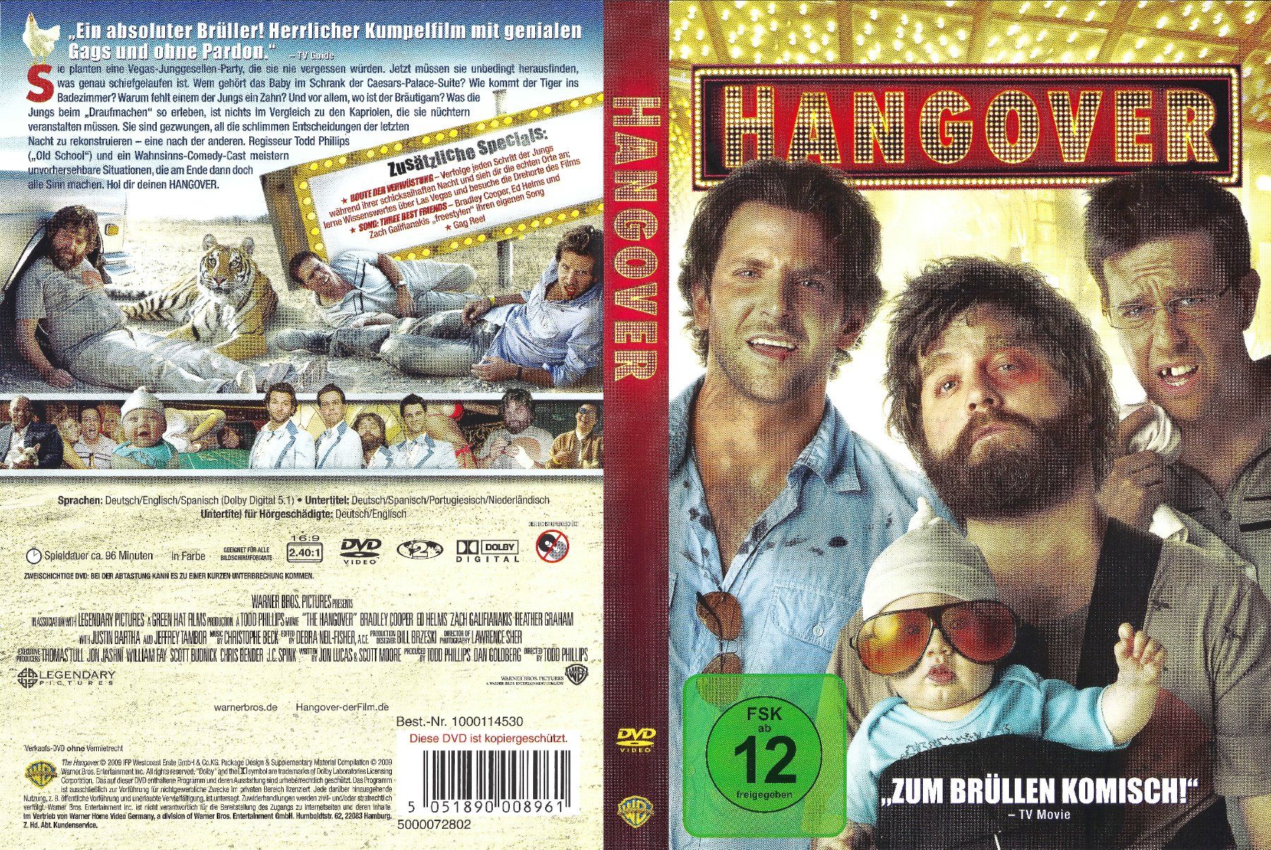 Tutti i DVDs: Hangover (2009) – Usato da Zürich venduto da Cineasten