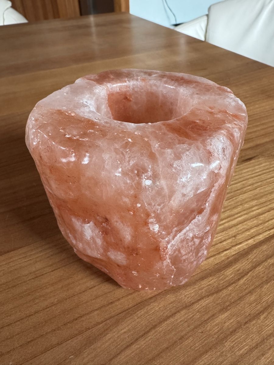 Tutte le decorazioni: Salzstein Teelicht Himalaya – Usato da Therwil venduto da rowe-spezial 5