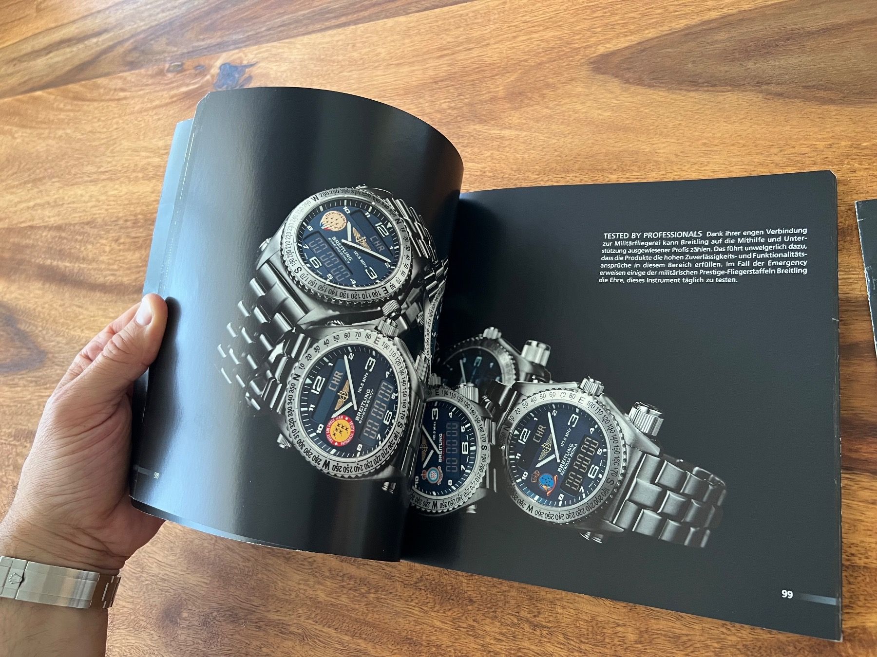 Documenti: BREITLING KATALOG 2010/2011 – Usato da Füllinsdorf venduto da Maric0 6