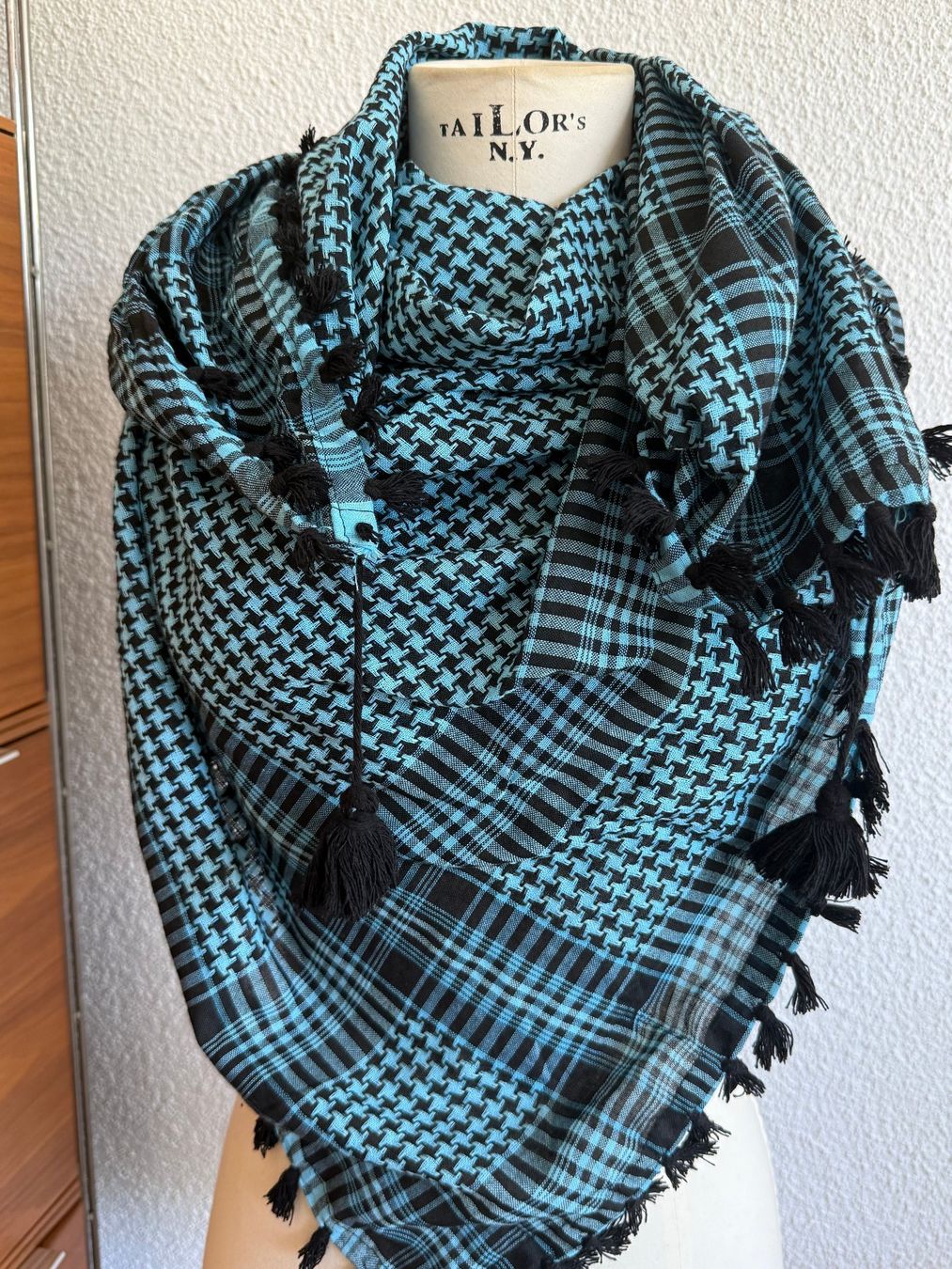 Foulard & Sciarpe: Neu Tuch 115 x 115 cm Baumwolle – Nuovo e nell'imballaggio originale da Kirchdorf AG venduto da coco123