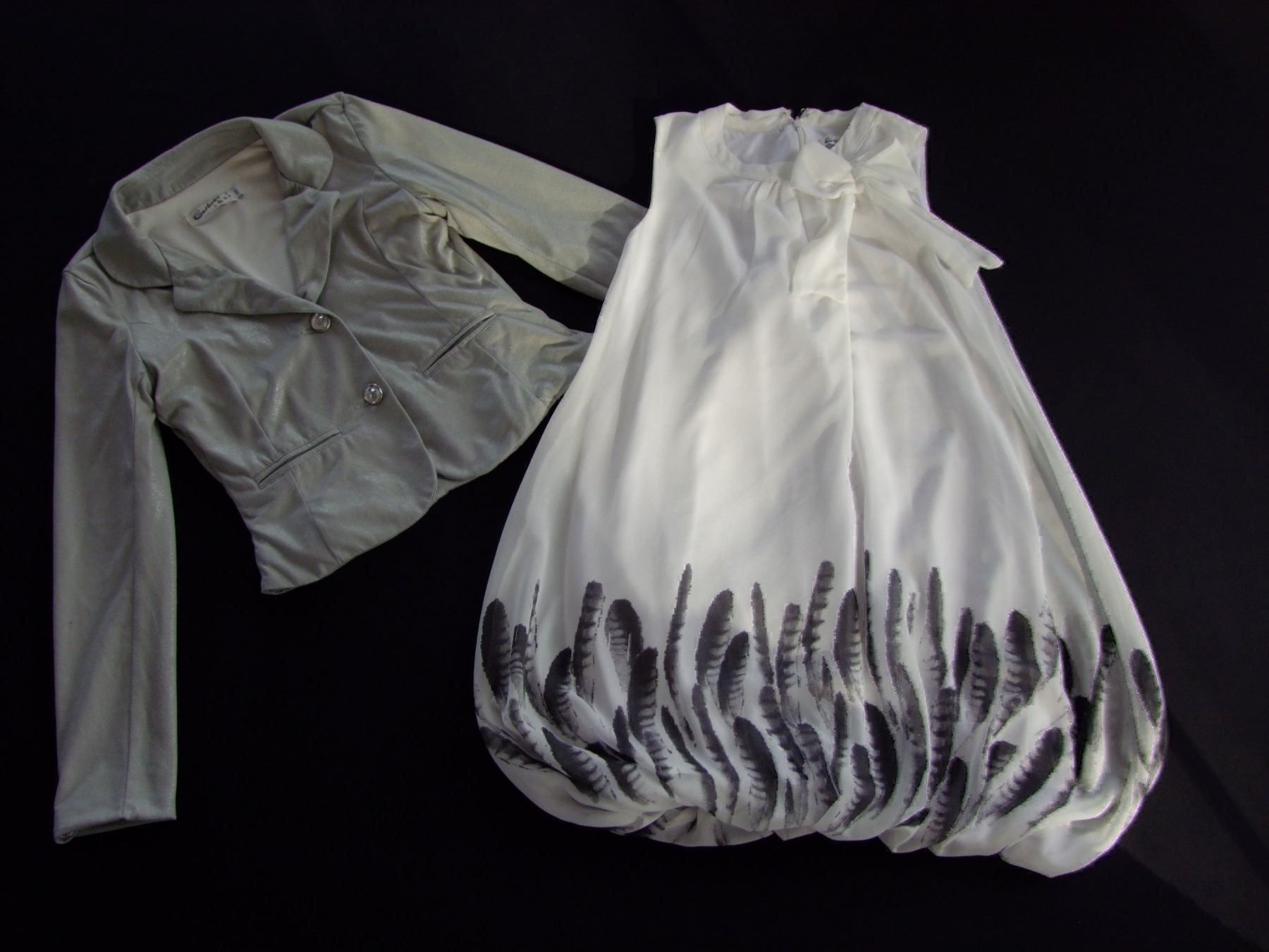 Robes et jupes: Kleid, Jacket von Carbone 140 -152 – D'occasion à Nuglar par Korsika2