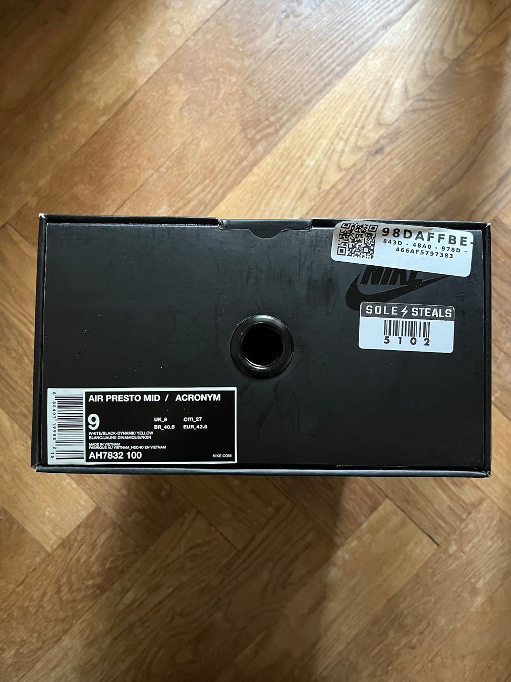 Nike Scarpe da uomo: NIKE Air Presto x ACRONYM – Nuovo e nell'imballaggio originale da LAUSANNE venduto da PUMPERNICKEL3 4