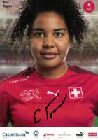 Ella Touon Autogramm handsigniert Schweiz 2020 SELTEN