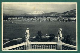 Genève, La Rade et le Mont Blanc, 1959, gelaufen