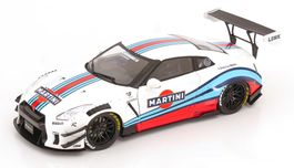 NISSAN GT-R R35 LBWK BODYKIT 2024 MARTINI 1:18 SOLIDO
