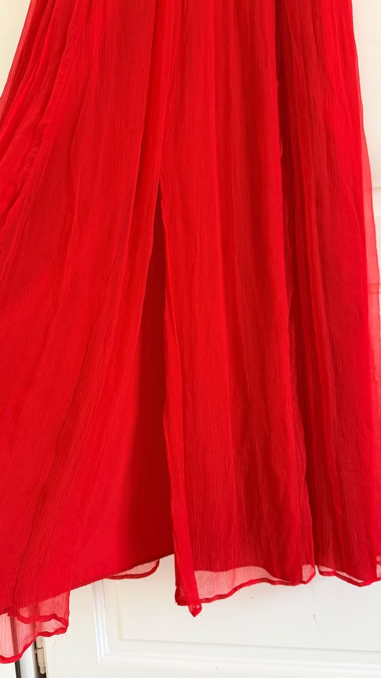 Kleider: Red Long Evening Dress – Gebraucht aus Corsier-sur-Vevey von Kristina.Nova 4