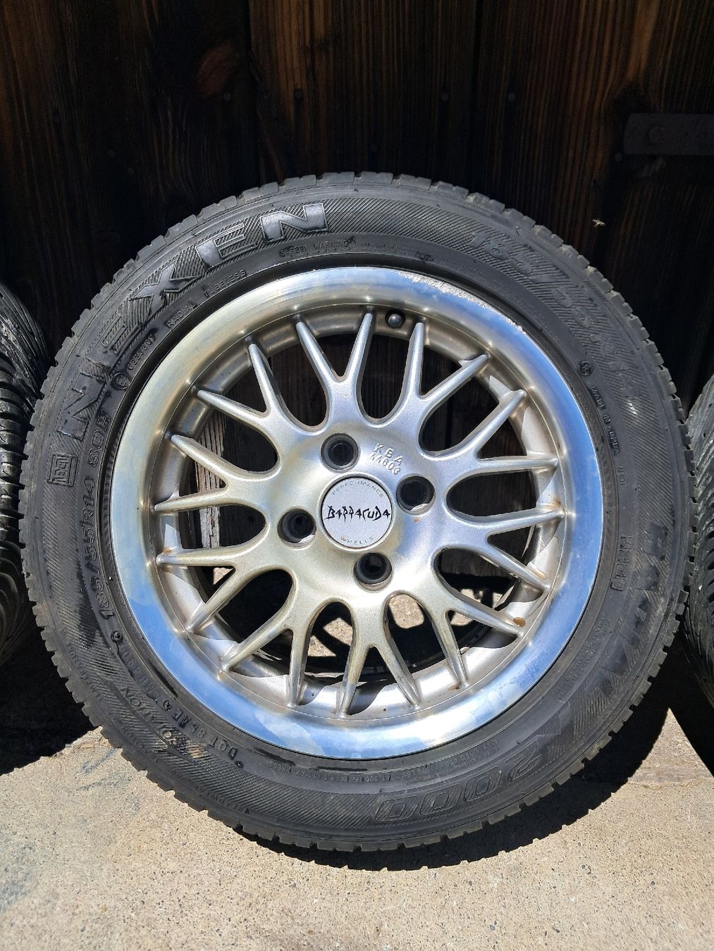 Pneumatici & Ruote complete: 4x Barracuda 14" Alufelgen – Usato da Wichtrach venduto da Crevo 3
