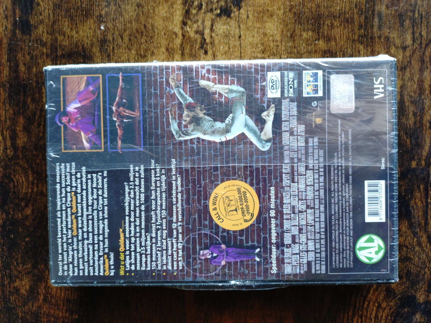 Alle VHS: VHS "Quidam" von CIRQUE DU SOLEIL – Neu und originalverpackt aus Ellighausen von bre_mp97 1