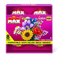 Klemmbausteine Zuru Max Flowers 4er-Pack Blumenkapseln