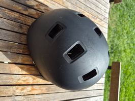 Casco da bici Oxelo nero taglia 55-59. Usato poco! Affare!