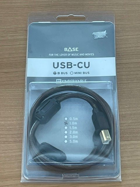 Kimber Kable Câbles: DIGITALKABEL USB-CU - B BUS - KIMBER CABLE - 1 M – Neuf avec emballage d'origine à Fahrwangen par Swirl2