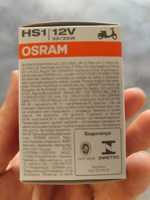 Ciclomotori: OSRAM HS1 12V 35/35W – Usato da Speicher venduto da sgtcheaftain 1