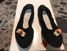 Ballerinas Echtledersohle Gr.34 Lp159_