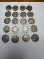 Diverse 1, 2, 5, 10 und 20 Rappenstücke ab 1911