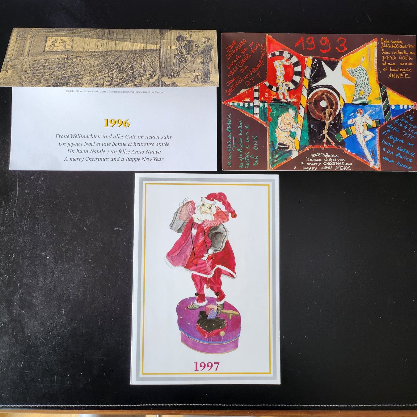 Cartes: 3 Weihnachtskarten Post 1993, 1996, 1997 – D'occasion à Staad SG par 4bu4