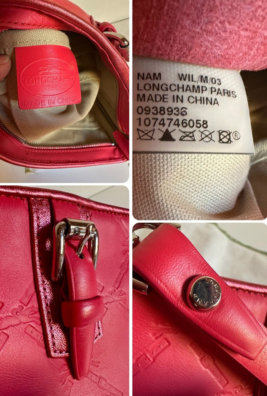 Longchamp Borse da donna: Sac baguette Longchamp LM Cuir – Nuovo (secondo la descrizione) da Bernex venduto da euma1976 3