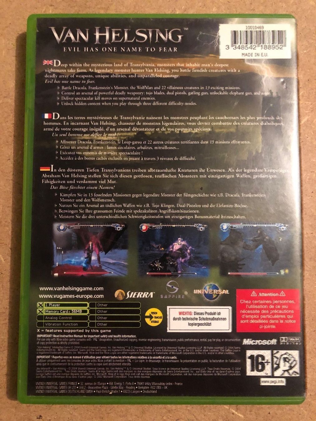 Spiele: Van Helsing für Xbox – Gebraucht aus Kestenholz von Mad18 1