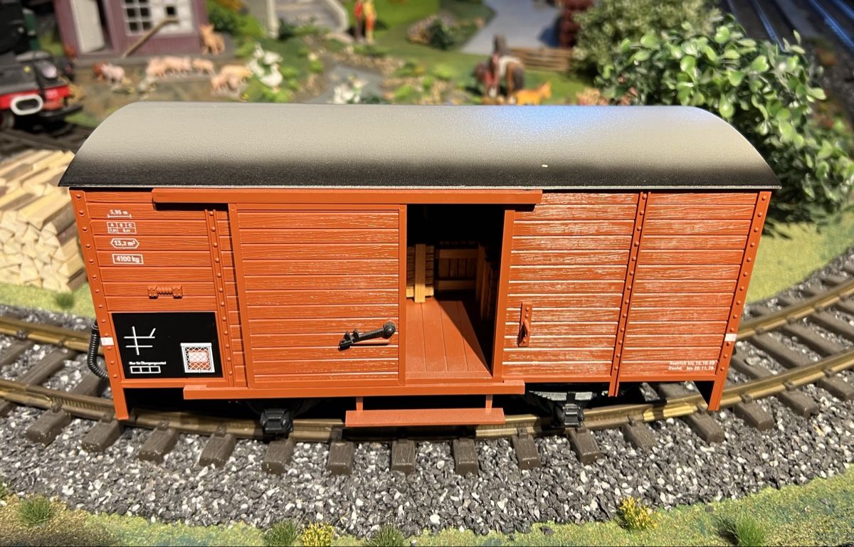 LGB Trains électriques: LGB Güterwagen braun – D'occasion à Opfikon par lsp01