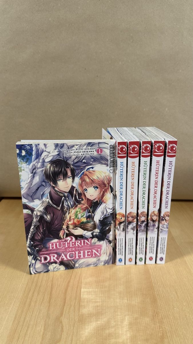Fumetti: Hüterin der Drachen Band 1-6 – Usato da Schönenwerd venduto da palaceofwords
