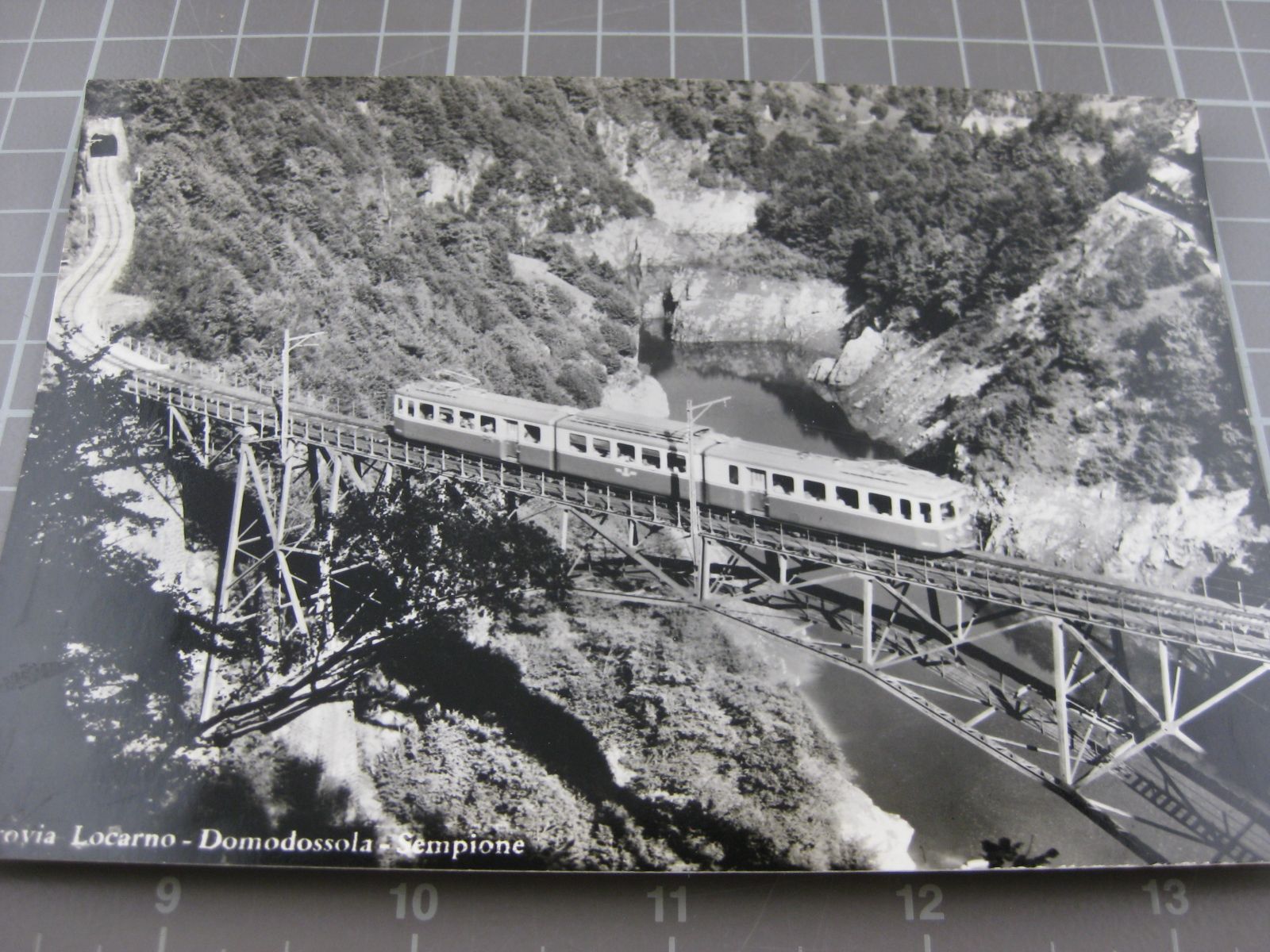 Cartoline postali: Centovallibahn bei Camedo – Usato da Malters venduto da Marosko