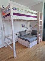 Flexa Mittelhoch-&Hochbett inkl. Bettsofa und Matratze