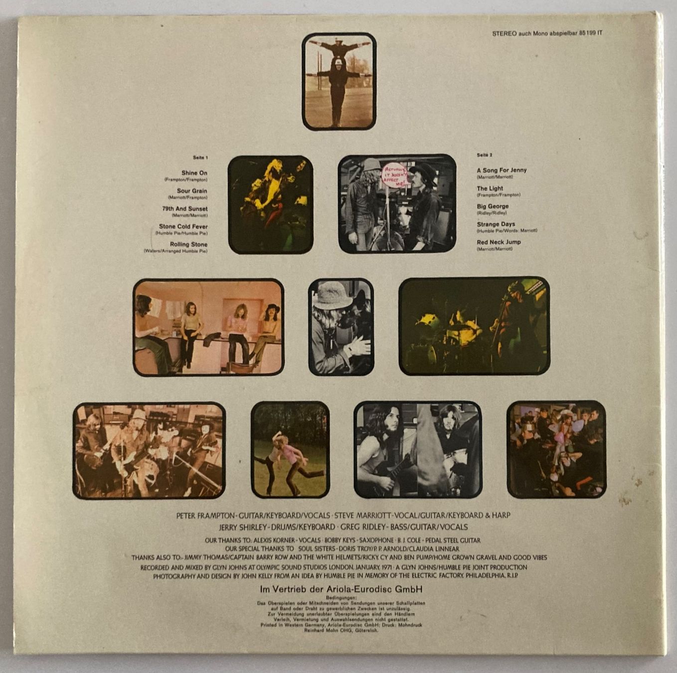 Vinyles: HUMBLE PIE - ROCK ON – D'occasion à Poliez-Pittet par Newtown-Records 1