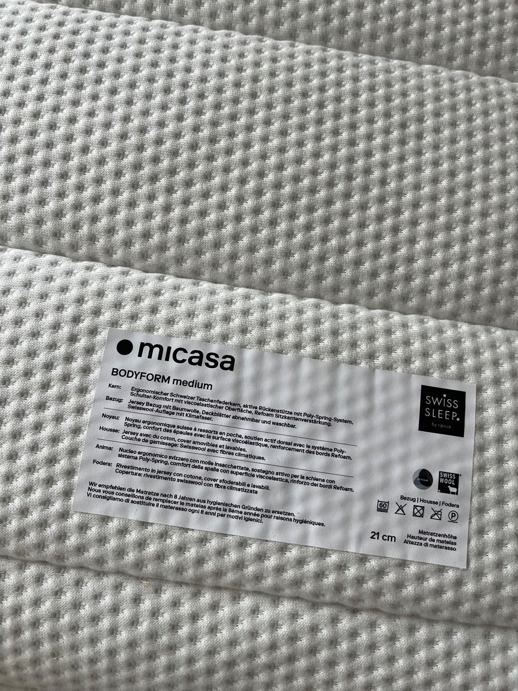 Riposa Materassi: Micasa Riposa Matratze mit Einlegerahmen – Usato da Zug venduto da isabeldoris 3