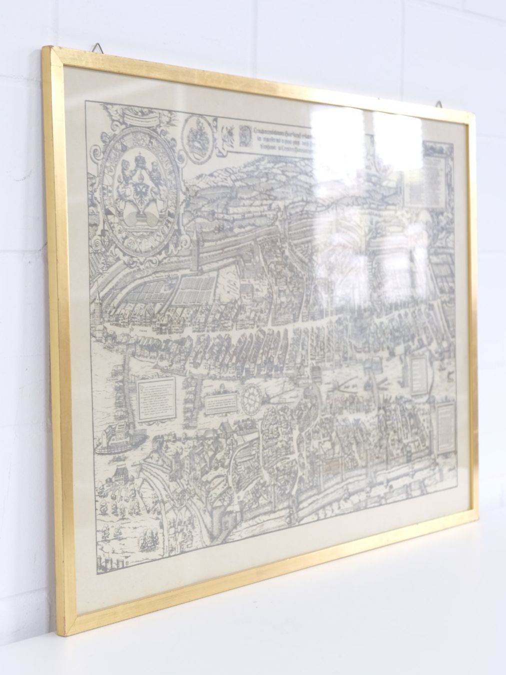 Cartine & Atlanti: Murerplan 1576 - Zürich Stadtplan – Usato da Volketswil venduto da brockipfannenstil 1