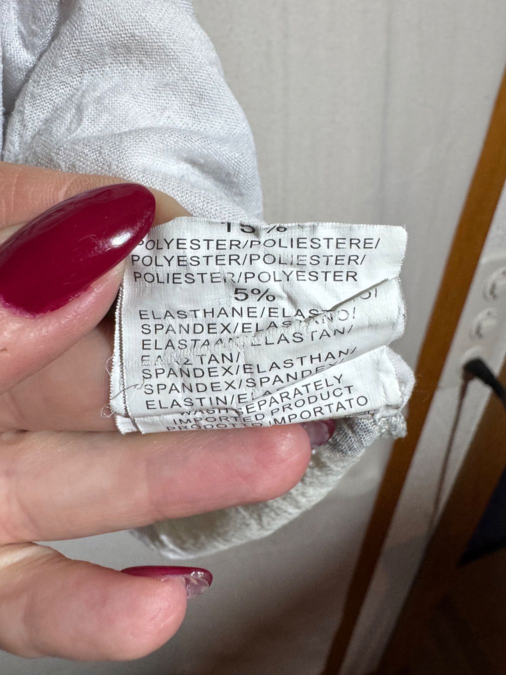 Camicette: Oberteil Bluse mit Schmetterlingen Gr. L/XL – Usato da Grosswangen venduto da SALE_SALE_SALE 4