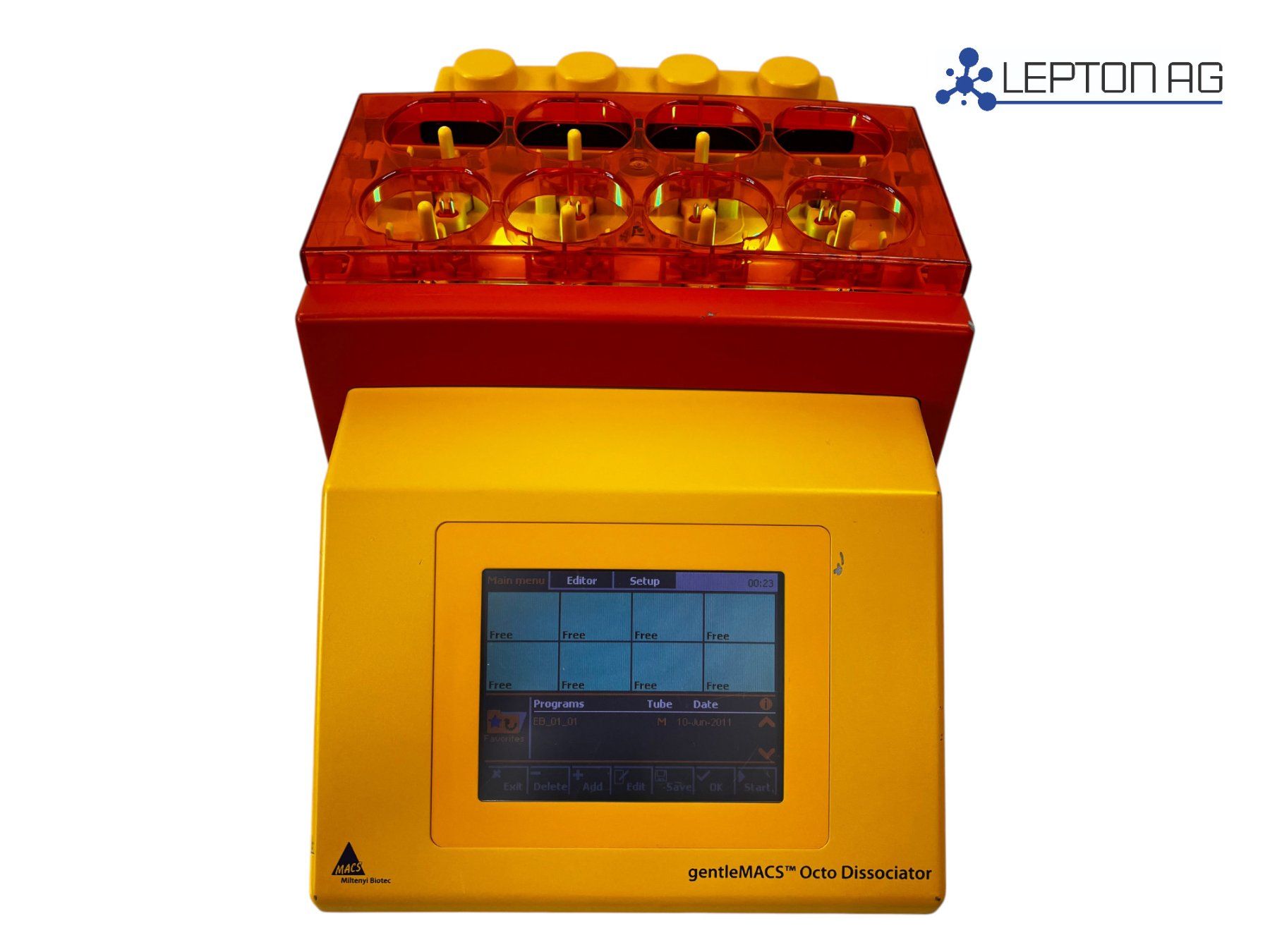 Accessori da laboratorio: Miltenyi Biotec gentleMACS Octo Dissociator – Usato da Niederdorf venduto da LeptonAG_Labor 1