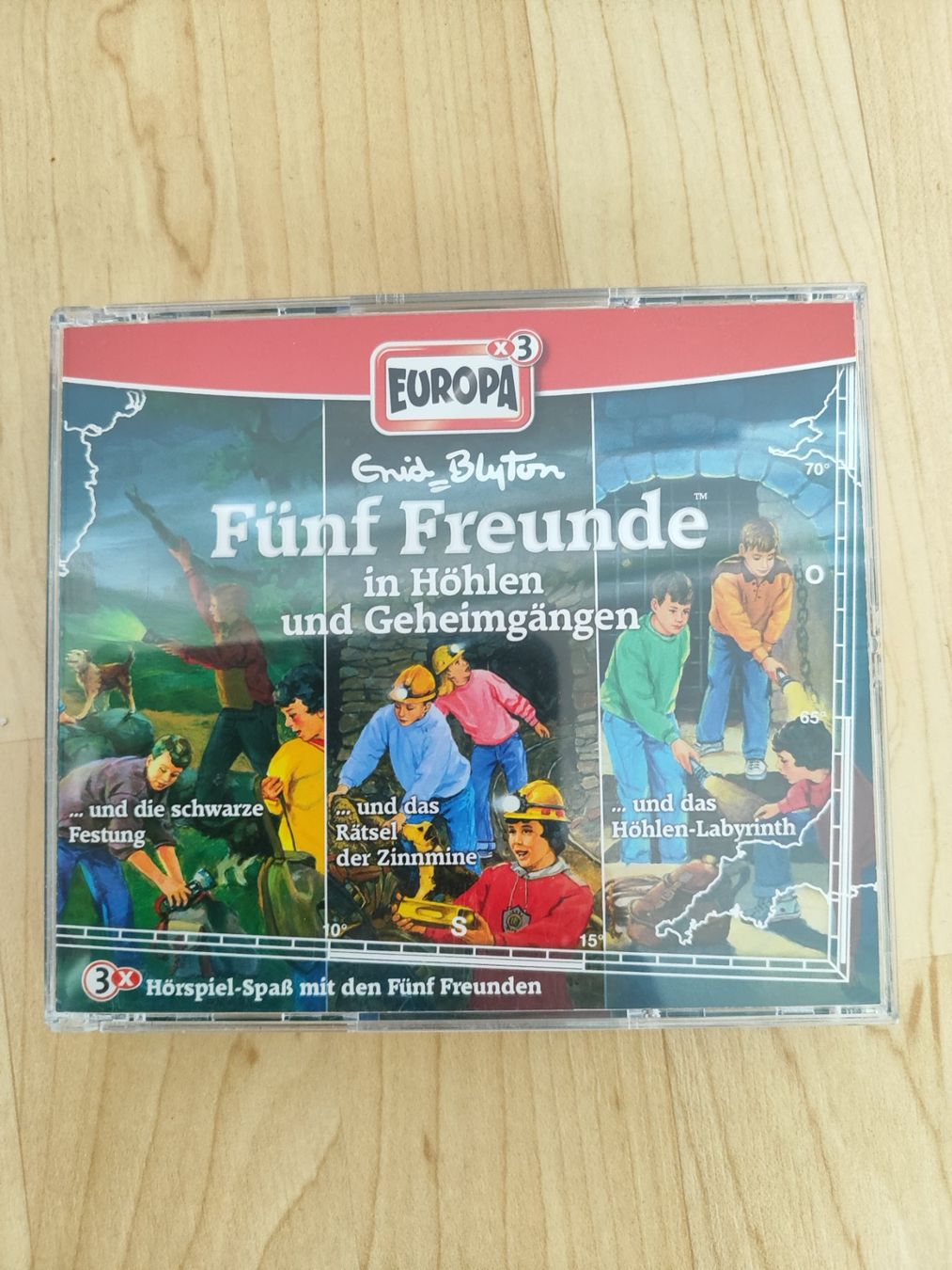 CD: Fünf Freunde 3 Hörspiele auf 3 CD's & ein Buch – Usato da Seon venduto da Mandes1 1