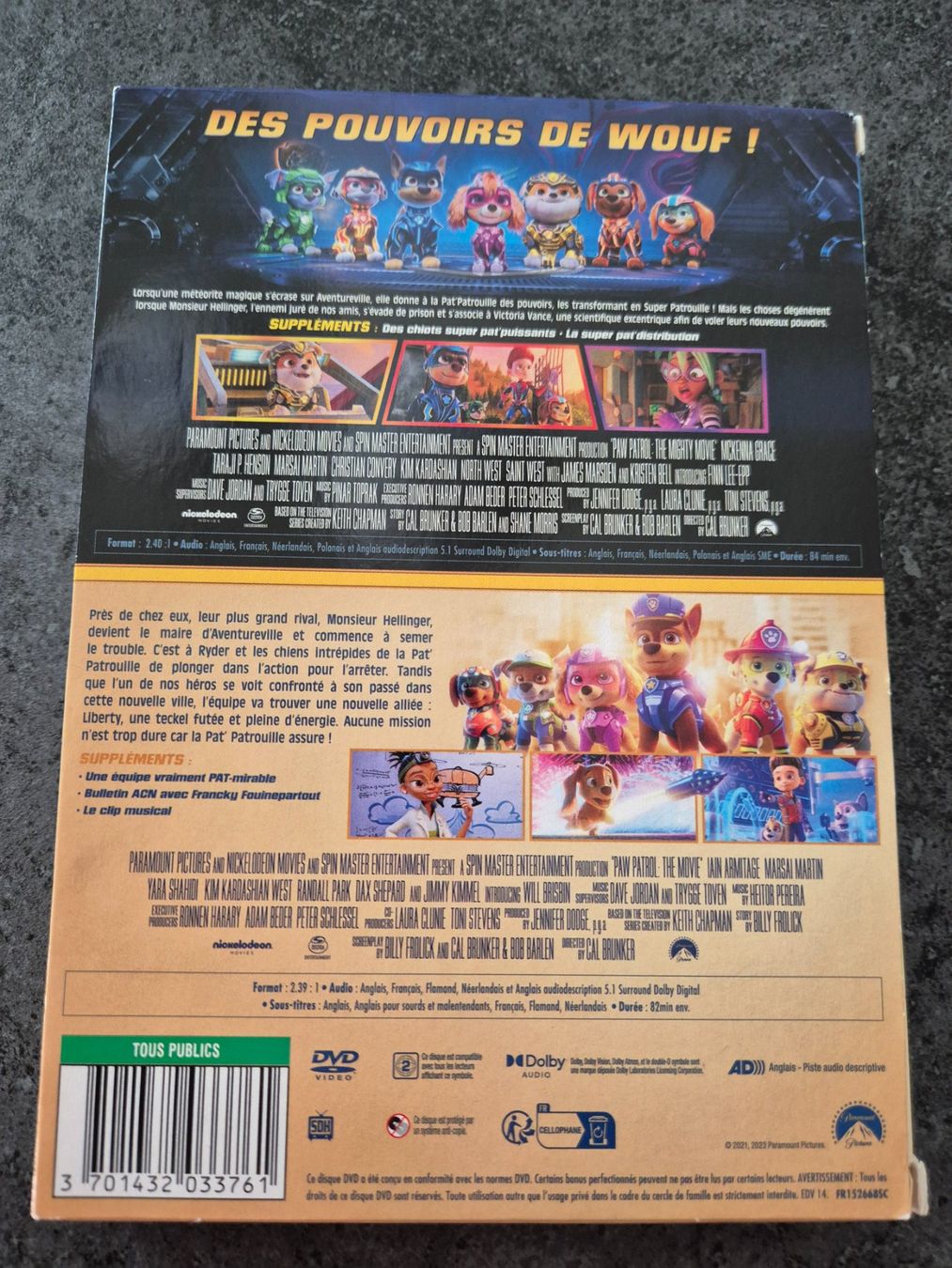 Tutti i DVDs: DVD pat' patrouille – Usato da Cornol venduto da Cuevas3 1