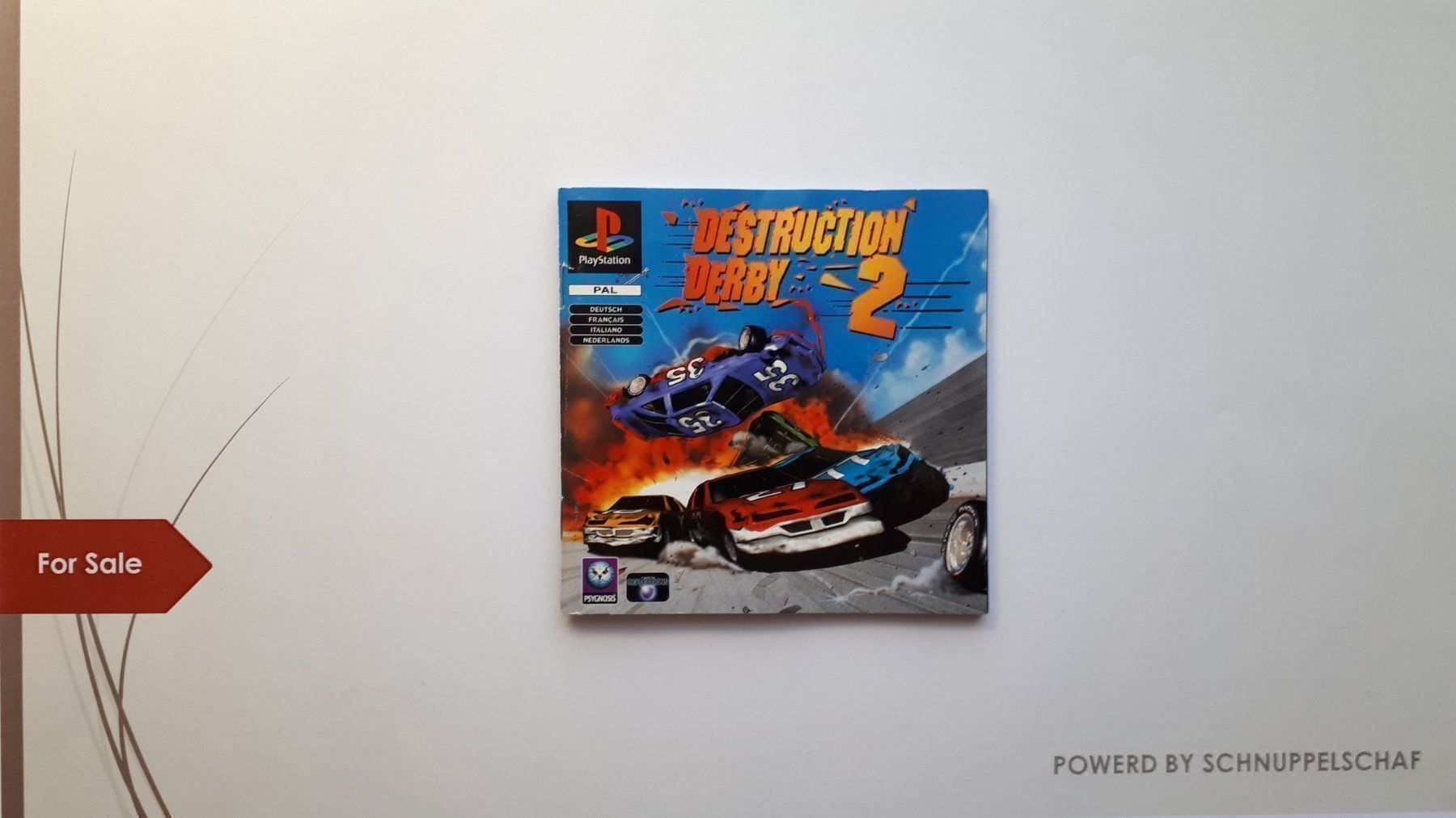 Sony Giochi: Destruction Derby 2 PS1 – Usato da Klingnau venduto da Schnuppelschaf 2