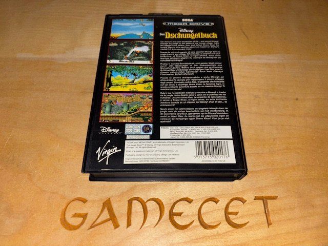 Sega Giochi: Das Dschungelbuch Sega Mega Drive Disney – Usato da Steinach venduto da Gamecet 2